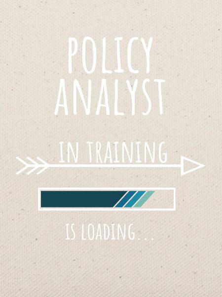 Policy Analyst Geschenk Beruf Ausbildung