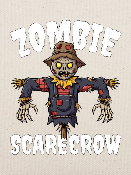 ZOMBIE VOGELSCHEUCHE - ZOMBIE HALLOWEEN