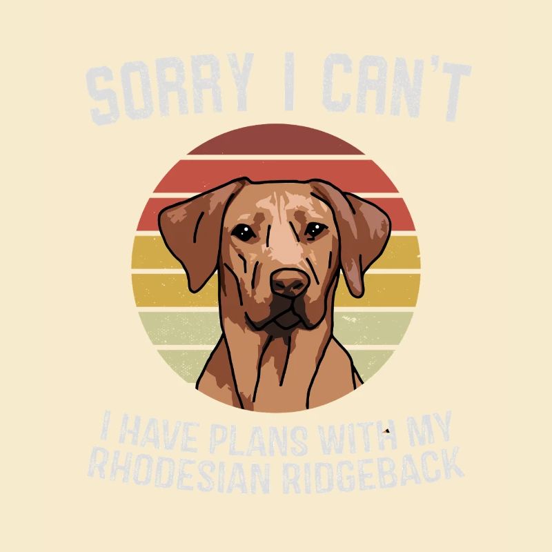Rhodesian Ridgeback Apology Graphic