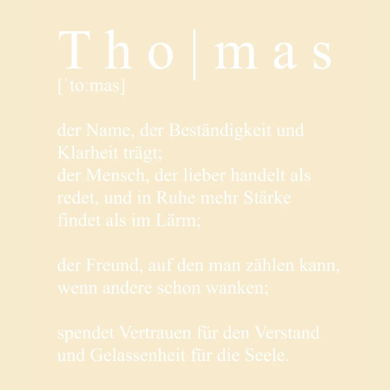 Thomas Definition Typografie 