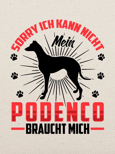 Podenco braucht mich Spanischer Windhund