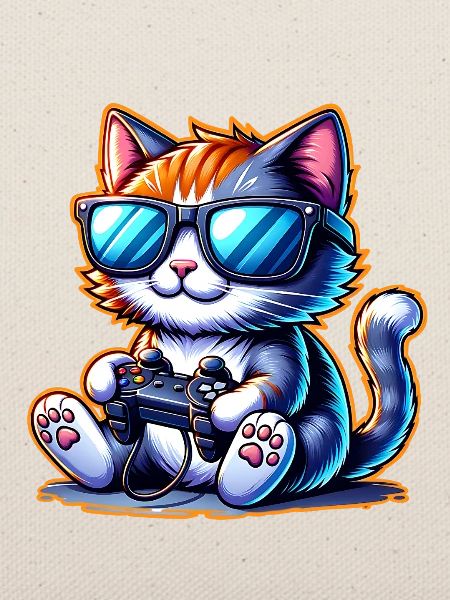 Katze Gaming Gamer