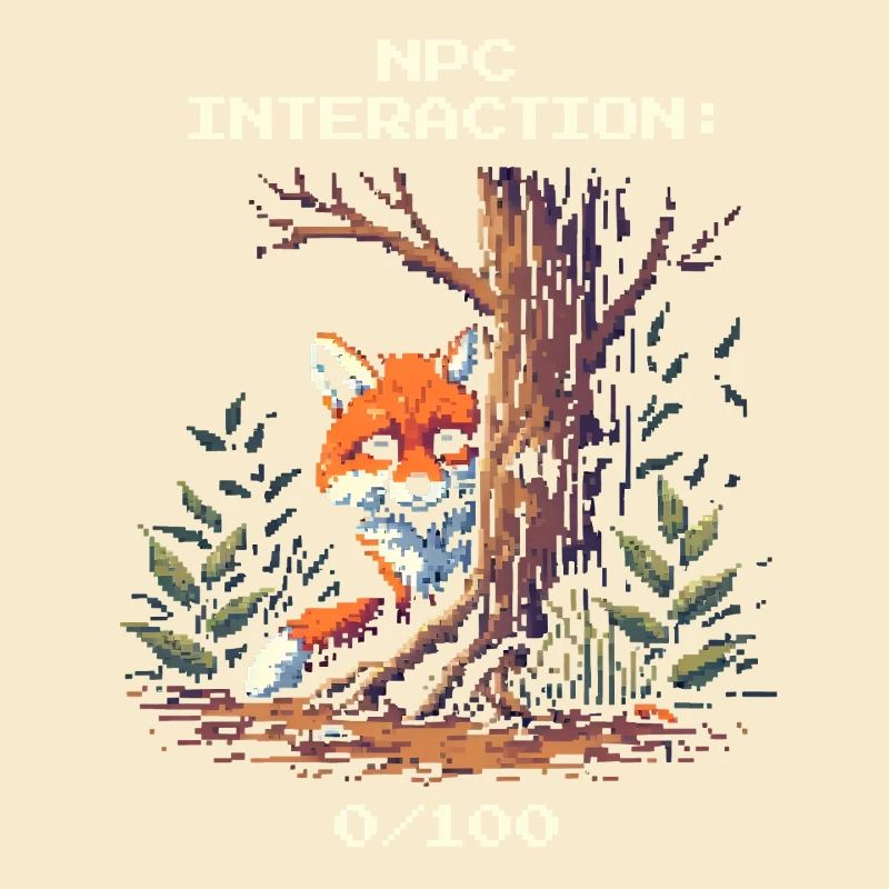 NPC-Interaktion: 0/100 | Introversion Humor