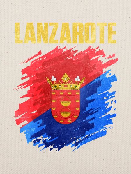Lanzarote Inselwappen Design