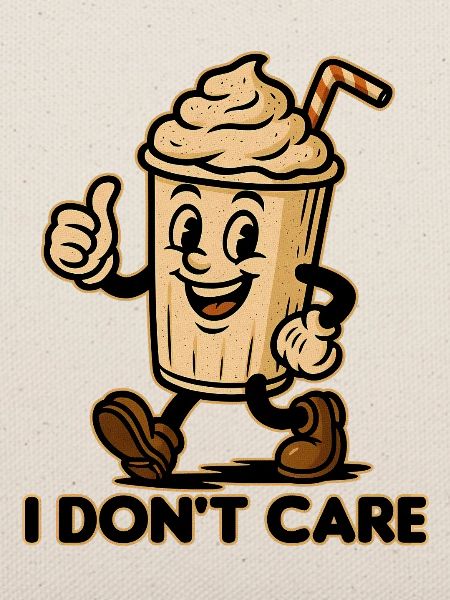 Humorvoller Kaffee-Becher mit Spruch