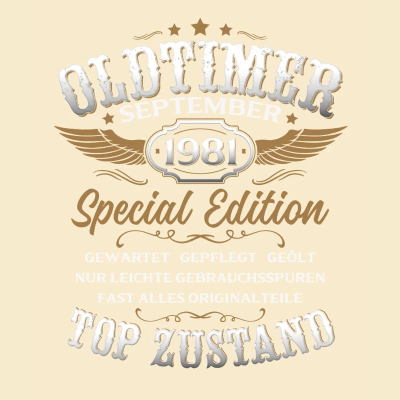 44. Geburtstag Geschenk Oldtimer September 1981