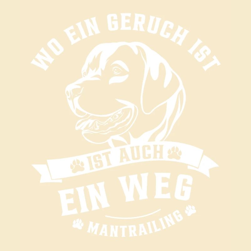 Mantrailing Labrador Wo ein Geruch da ein Weg