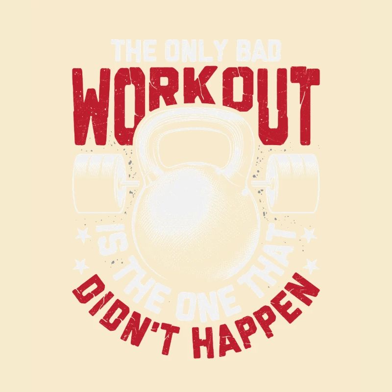Motivierendes Kettlebell-Trainingsabzeichen