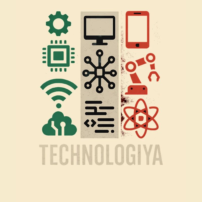 Futuristic Tech Circuit, Technologia Funny Meme