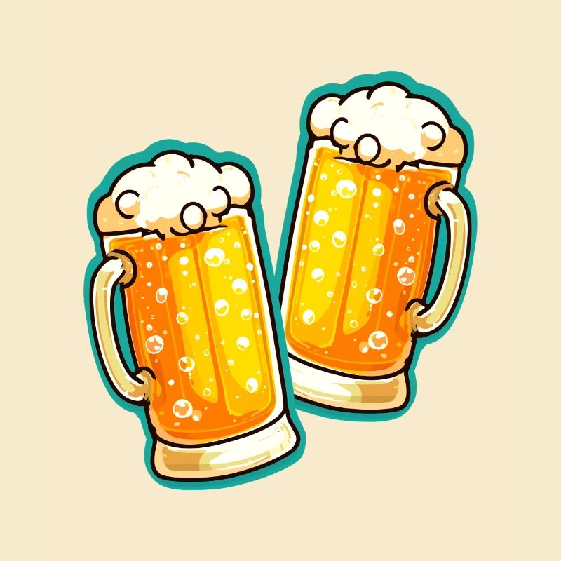 Bier Prost Bierglas Bierkrug