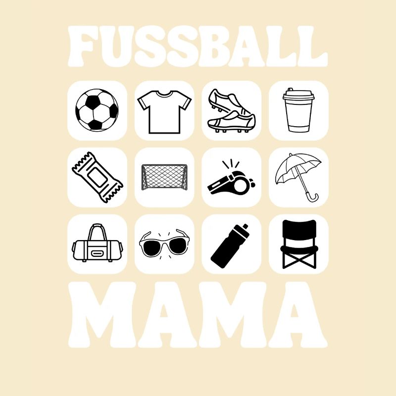 Fußball Mama Design
