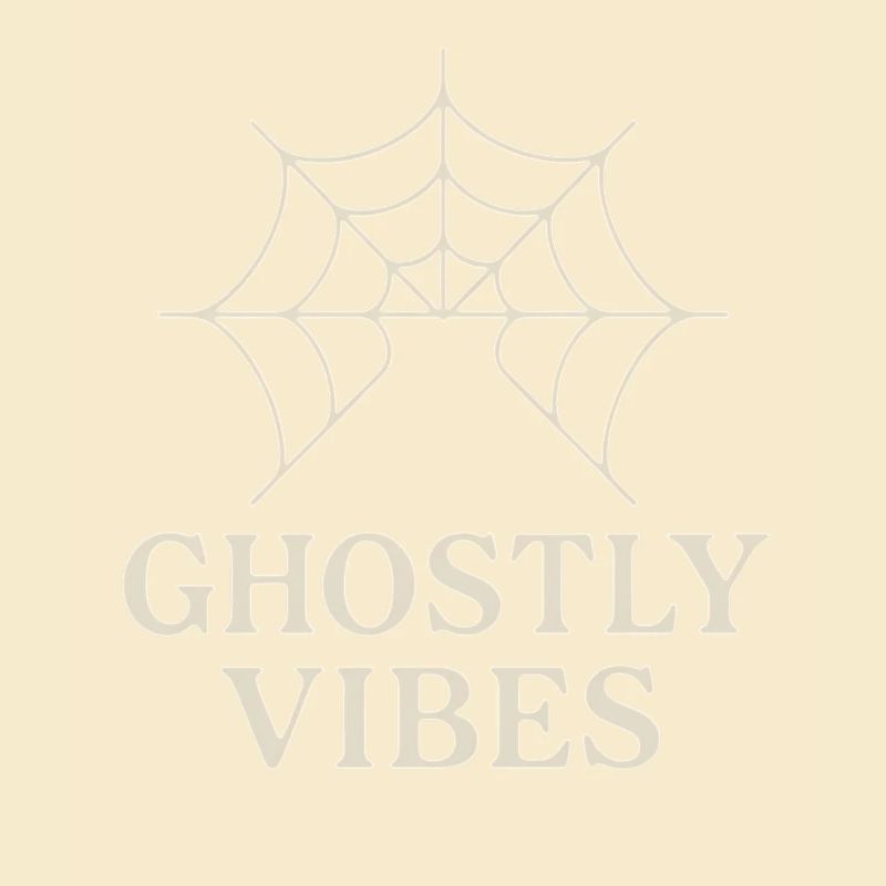Spinnennetz Design mit Ghostly Vibes