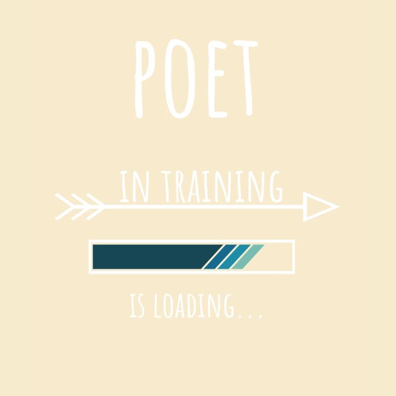 Poet Geschenk Beruf Ausbildung Dichter