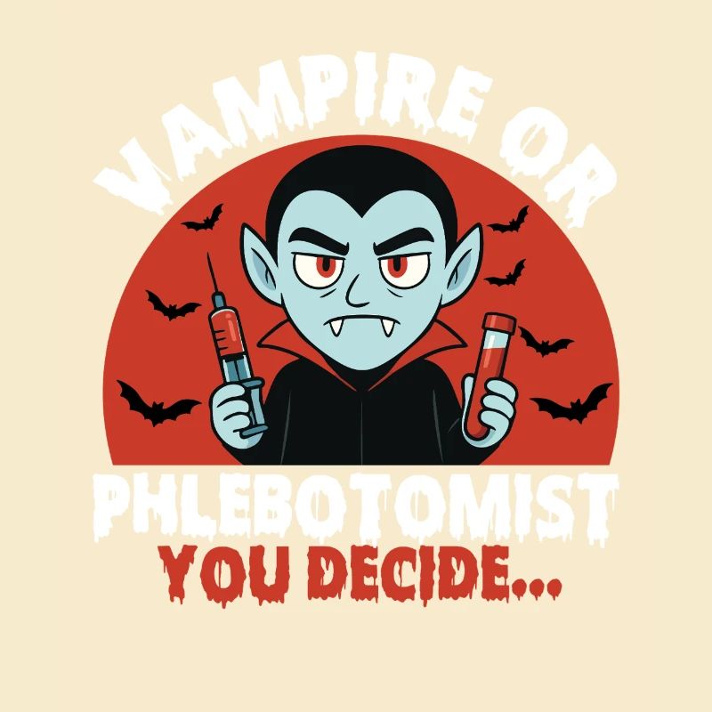 Vampir oder Phlebotomiker, du entscheidest...