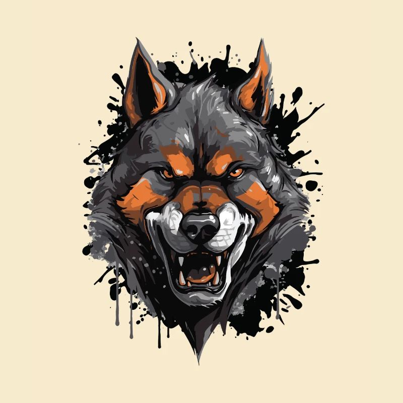 Wolf Wildnis