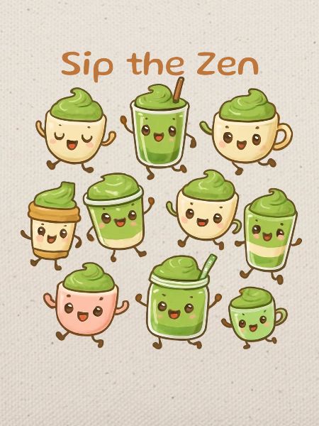 Matcha Tee / Matcha Latte Fans