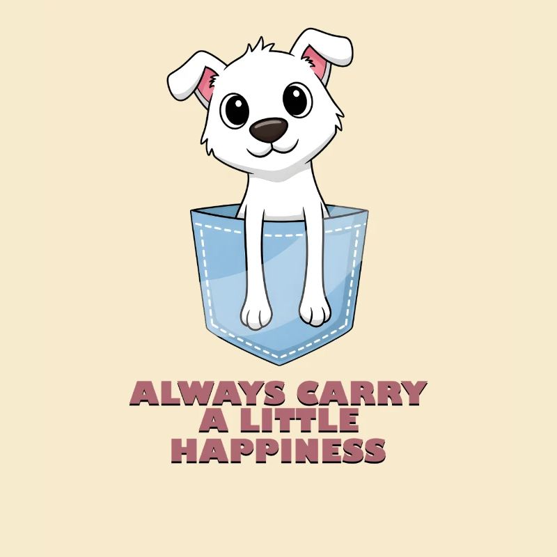 Trage immer ein bisschen Glück in dir