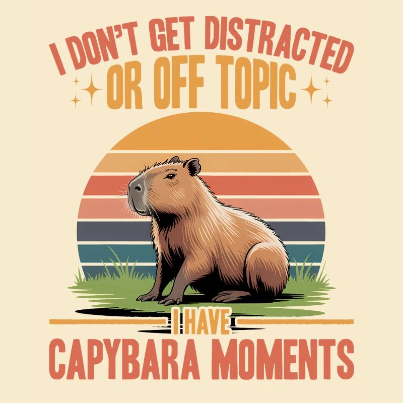 Funny Capybara