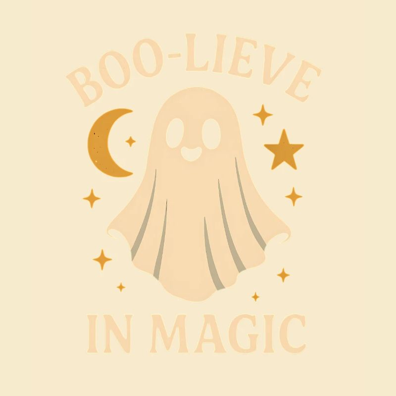 Boo-Lieve in Magic Ghost Tee