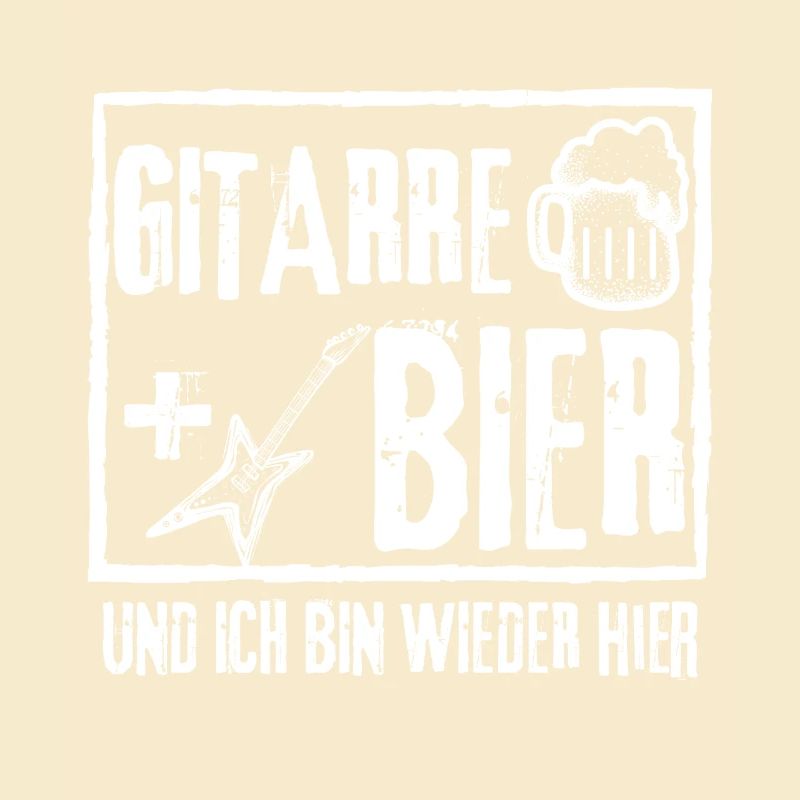 Gitarre + Bier Punk Rock Graffiti