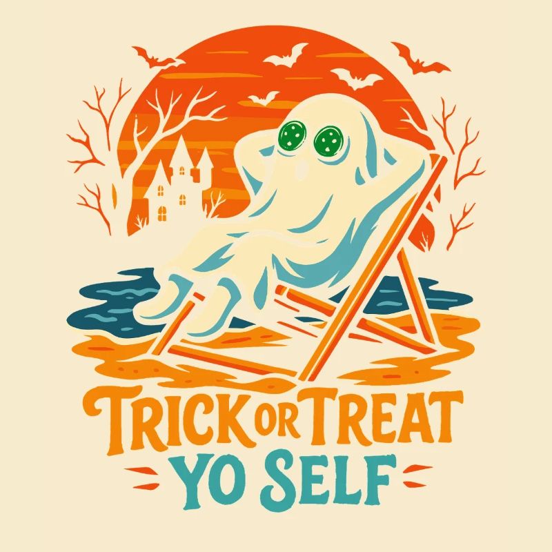 Süßes Oder Saures Dich Selbst Lustiger Halloween-Spruch