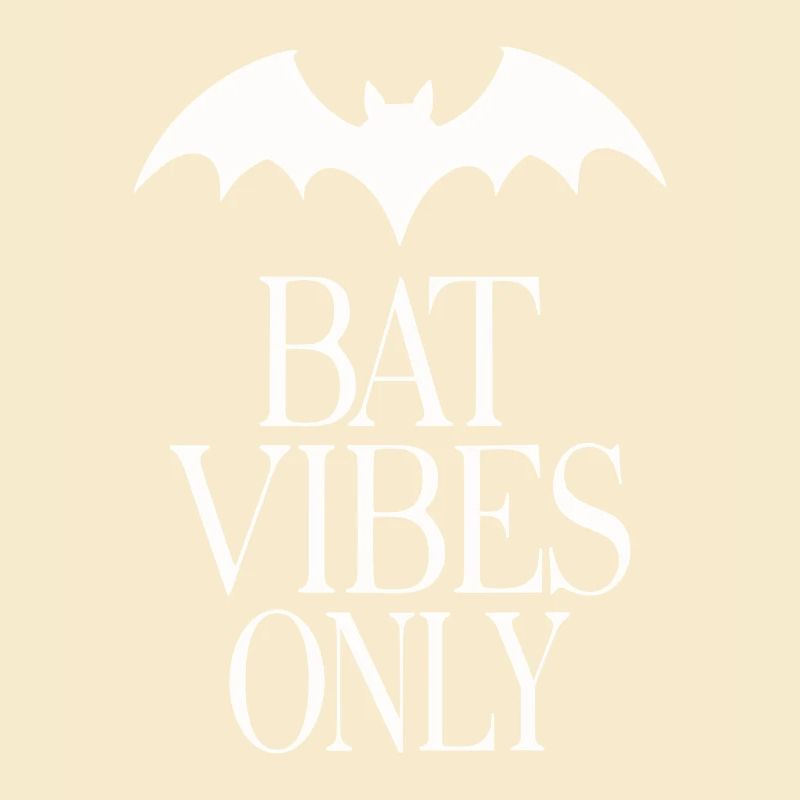 Fledermaus-Vibes Only – Goth-Statement