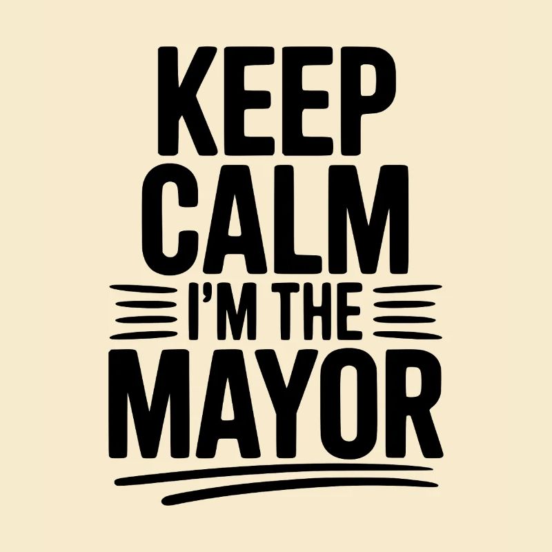 Keep Calm I’m The Mayor