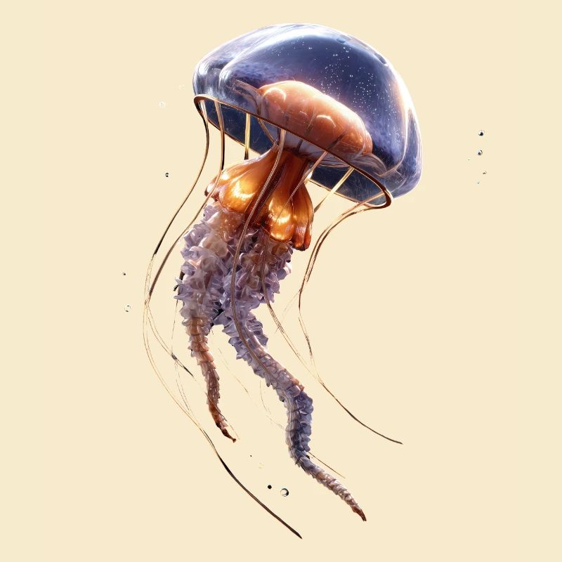 Méduse Méduse de feu Méduse Méduse mignonne
