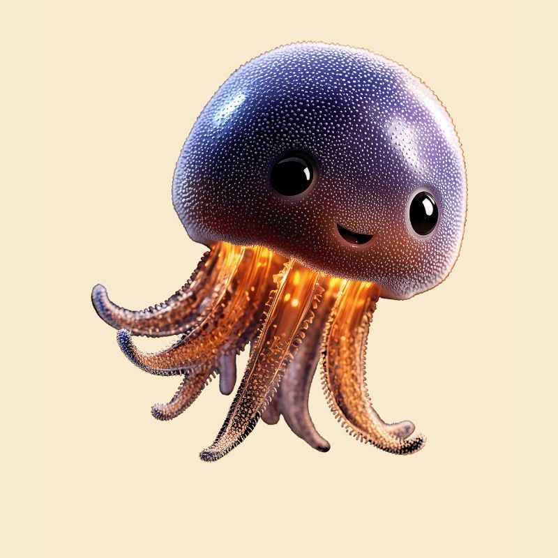 Méduse Méduse de feu Méduse Méduse mignonne