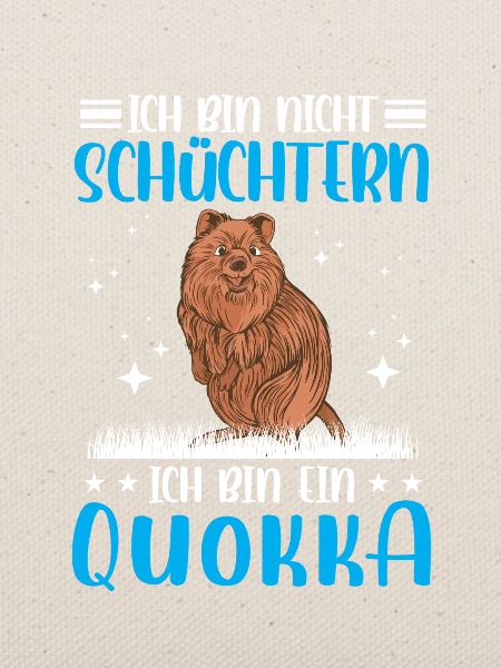 Quokka schüchtern Kurzschwanzkänguru
