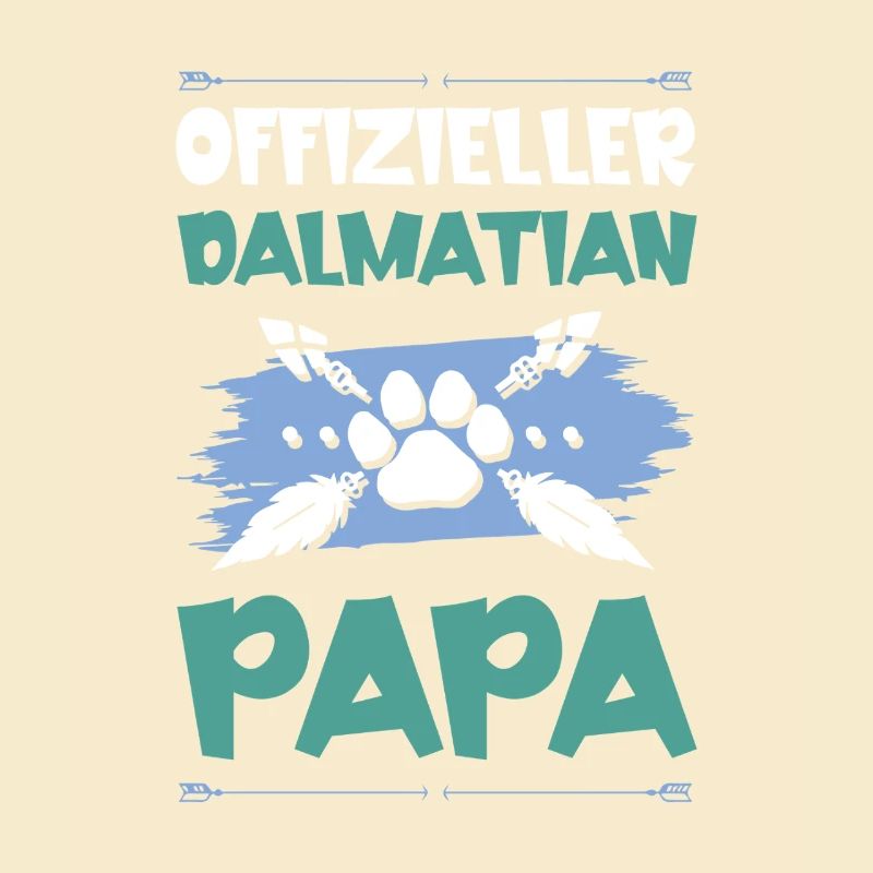 dalmatiner hunde papa
