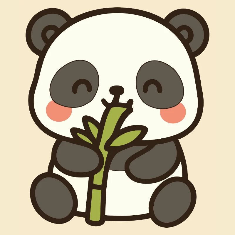 Panda-Snack-Zeit – Bamboo Bliss