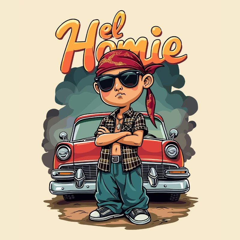 Biker Kid Oldtimer Vibe