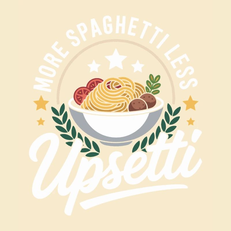 Plus de spaghettis, moins d’upsetti