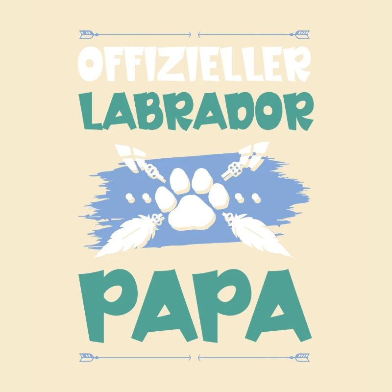 Papa chien labrador