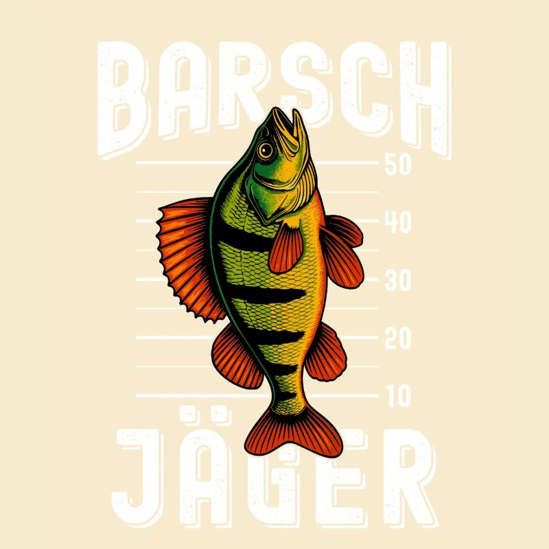 Barsch Jäger Barschangler Barsch Flussbarsch Angel