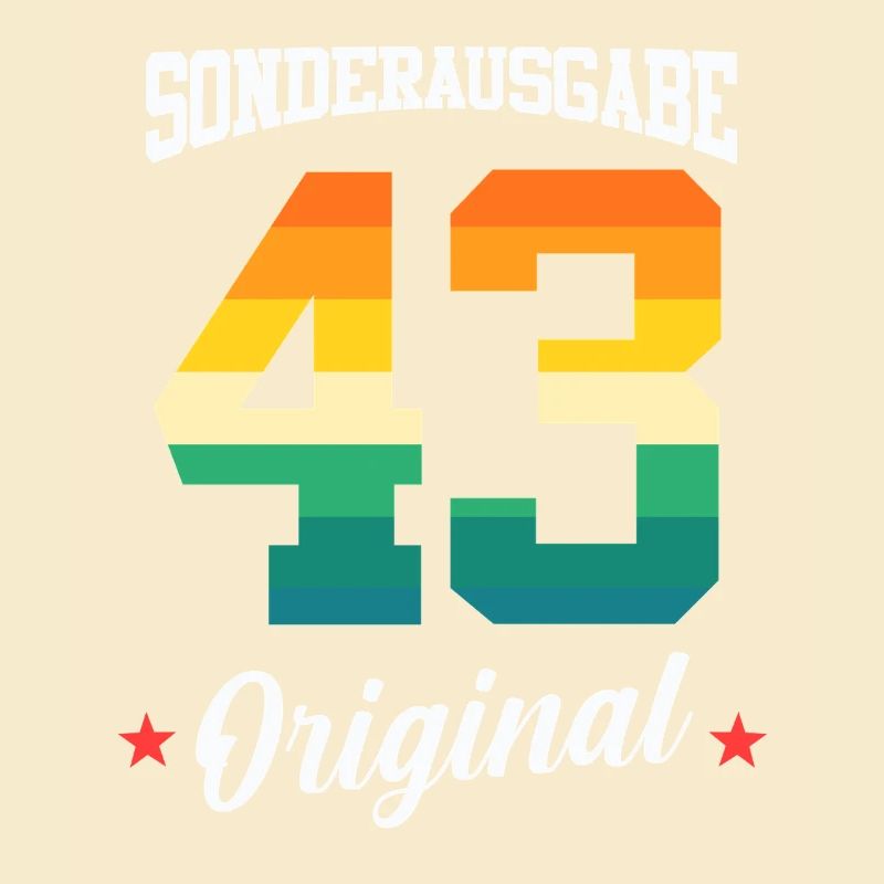 43 Geburtstag