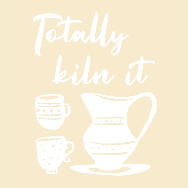 Totally bin it coffee kitchen illustration