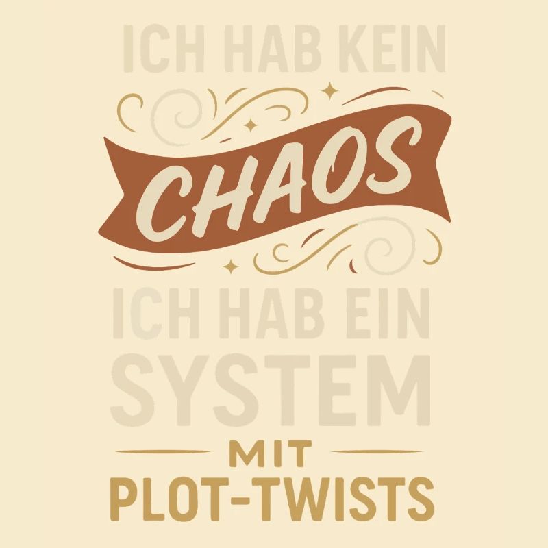 No Chaos – A System with Plot Twists Saying