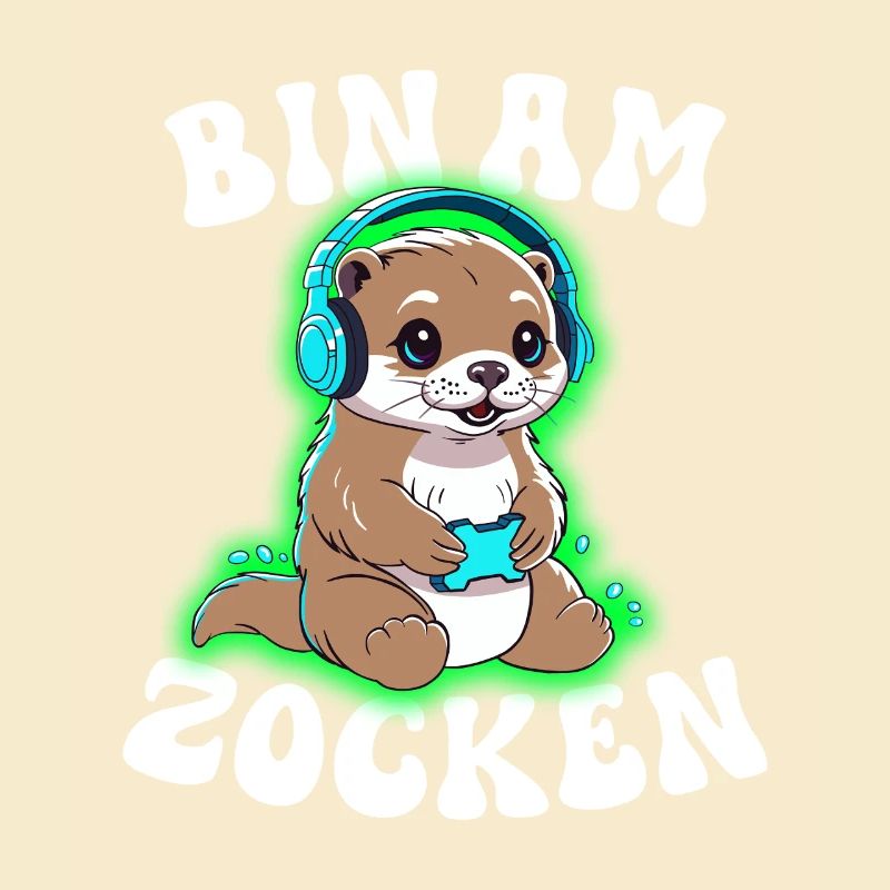 Bin am Zocken Otter