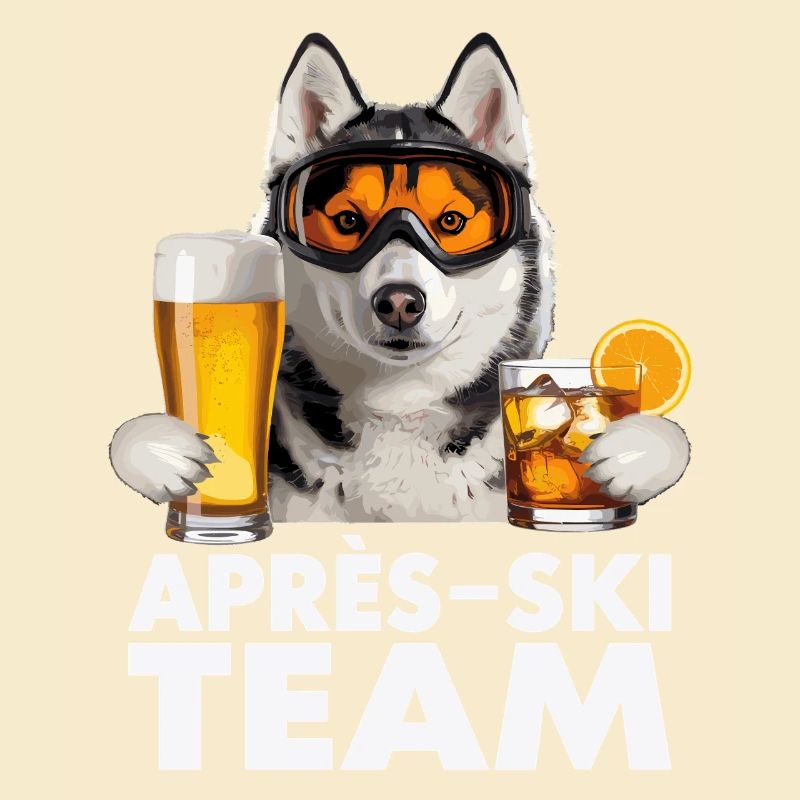 Après-Ski Team Husky Graphic