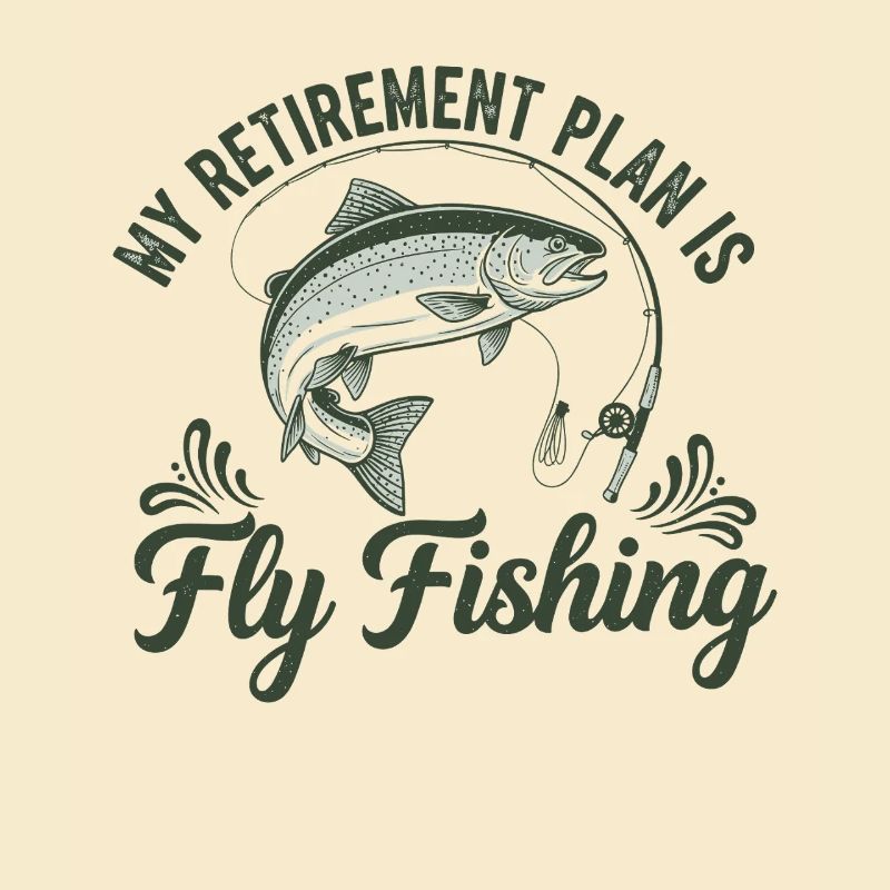 Ruhestandsplan Fliegenfischen