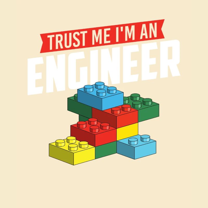 Trust Me I’m An Engineer Brick Builder Block Build