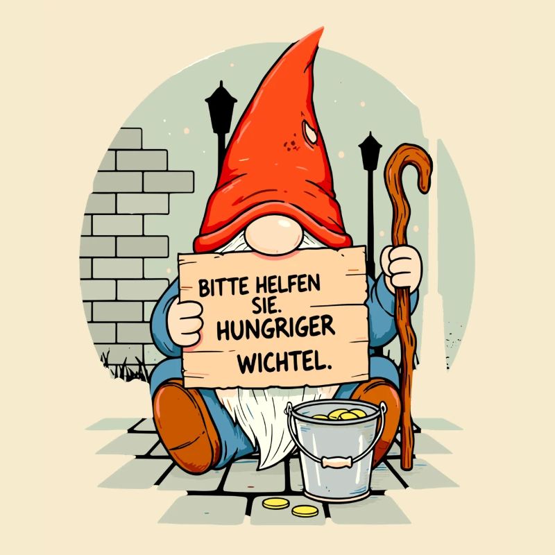 Hungeriger Wichtel | Bitte Helfen Sie Gnome 