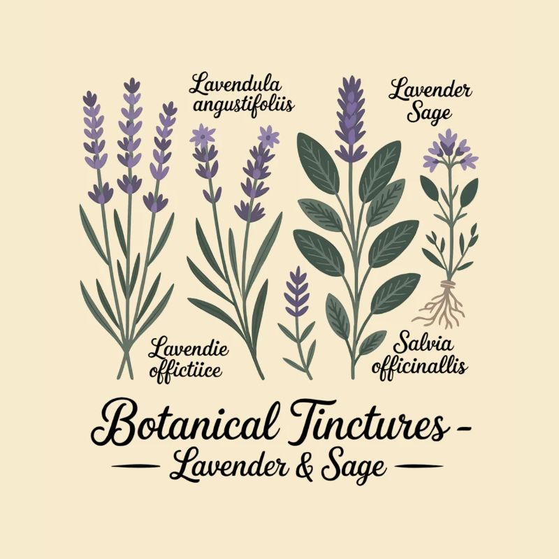 Botanical Tinctures – Lavendel & Salbei