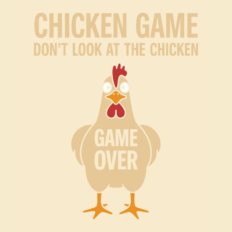 Jeu de poulets de théorie de jeu