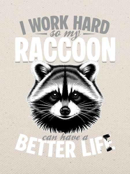 Funny Raccoon