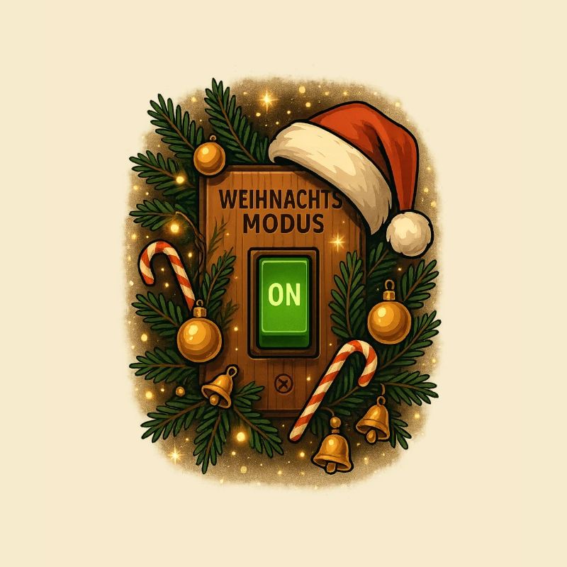 Mode Noël activé - Design de Noël amusant