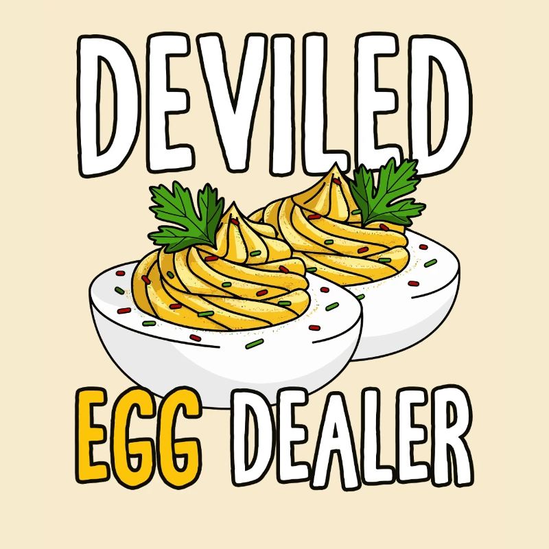 Funny Deviled Eggs Costume Deviled Egg Dad