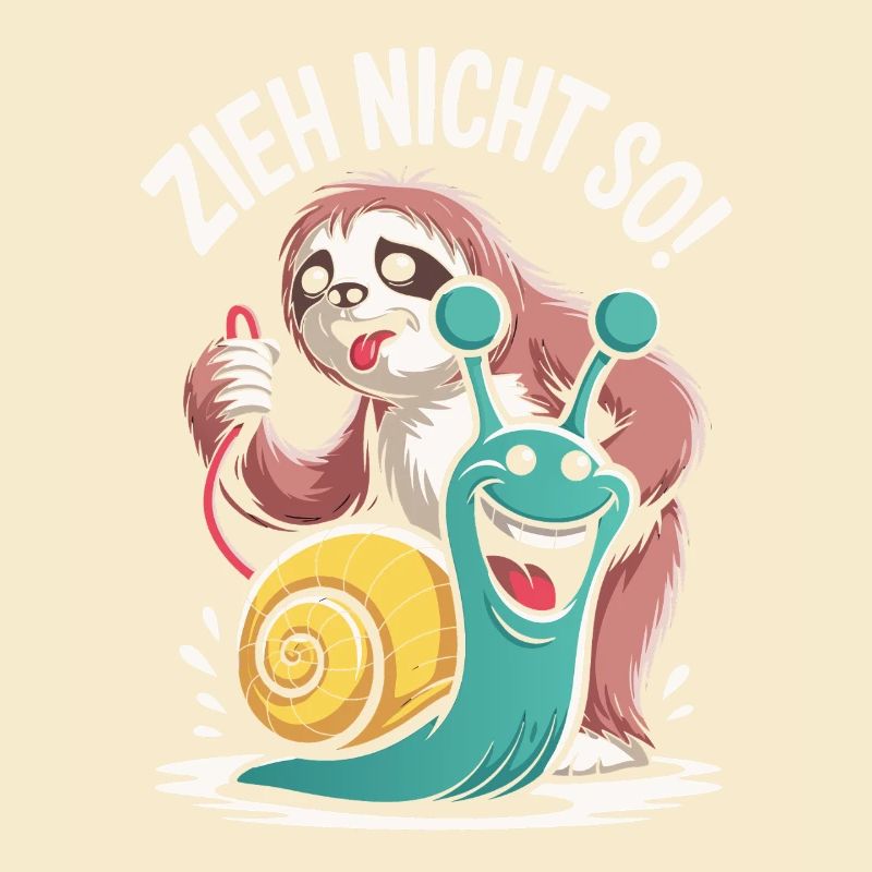 Zieh Nicht So Sloth Humor